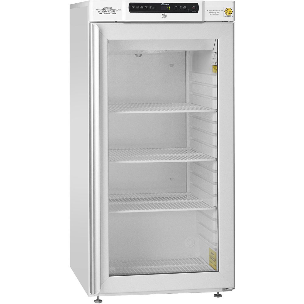 Réfrigérateurs scientifiques 125 à 600&nbsplitres certifiables COFRAC, porte vitrée